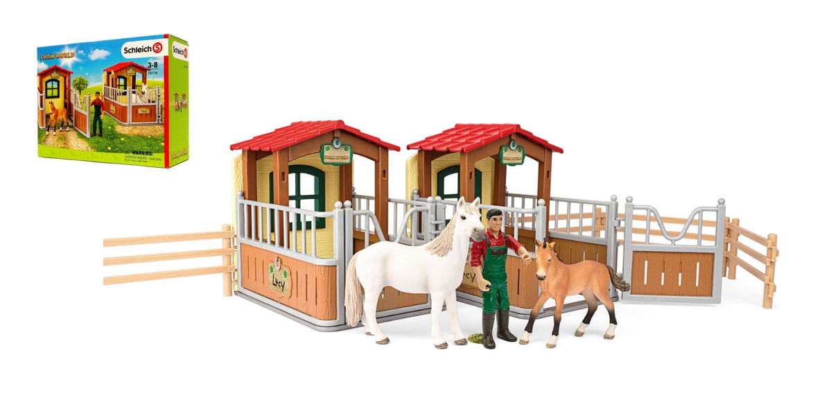 Schleich Konie Zestaw stajnia
