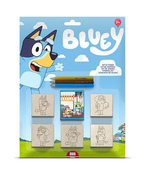 Multiprint Bluey Pieczątki 5szt