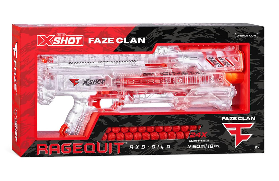 Zuru X-shot faze clean