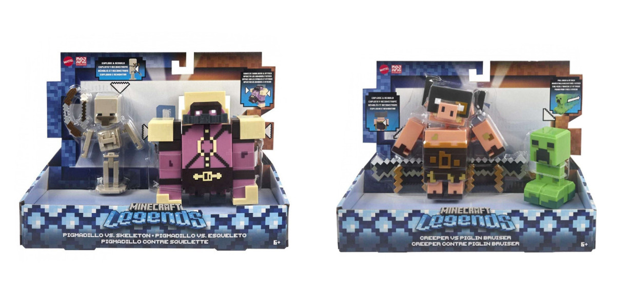 Minecraft Legends figurki akcji