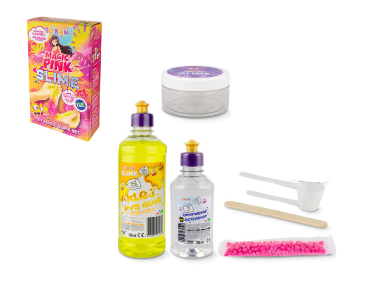 Slime Zestaw Diy Magic Pink