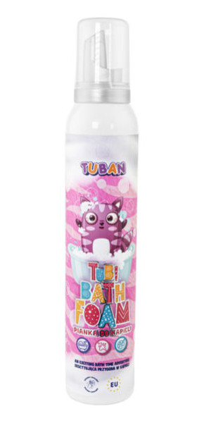 Tubi Pianka różowa 200 ml