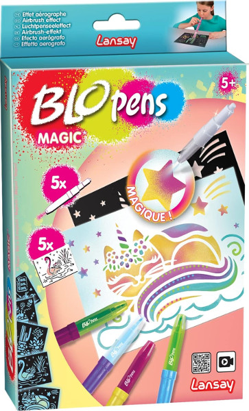 Blopens Magiczne długopisy dmuchane 5szt