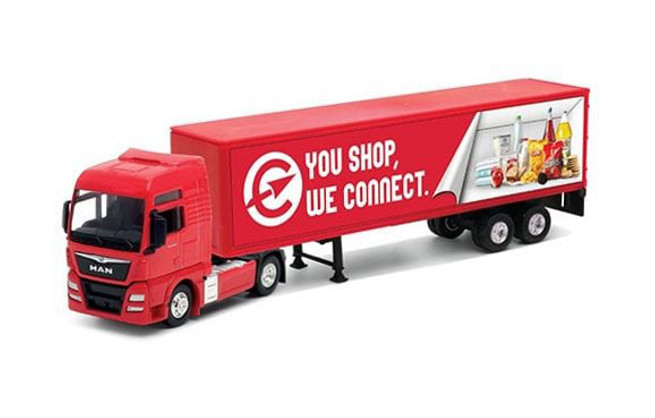 Welly Truck 1:64 Man