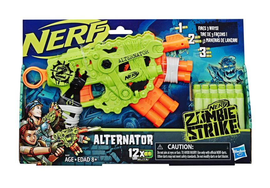 Nerf Zombie alternator