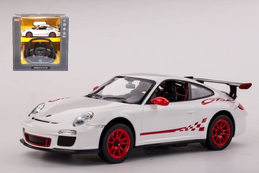 Porsche GT3 Rastar R/C 1:14 z kierownicą sterującą