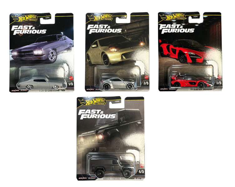 Hot Wheels Autko premium Szybcy i Wściekli