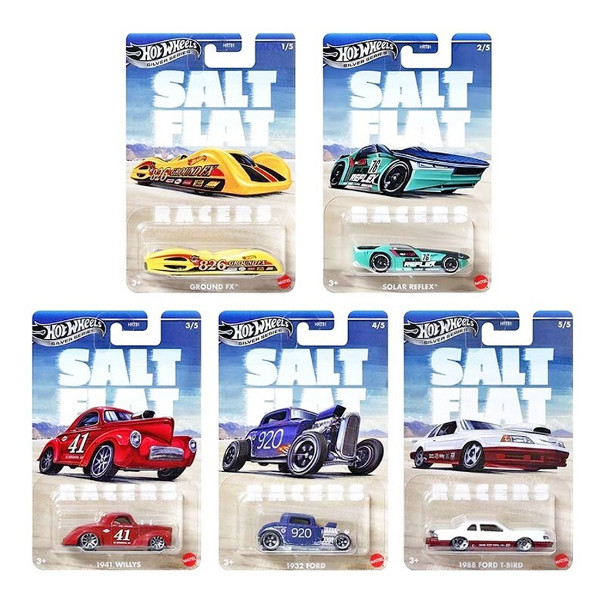 Hot Wheels Salt Flat silver series
