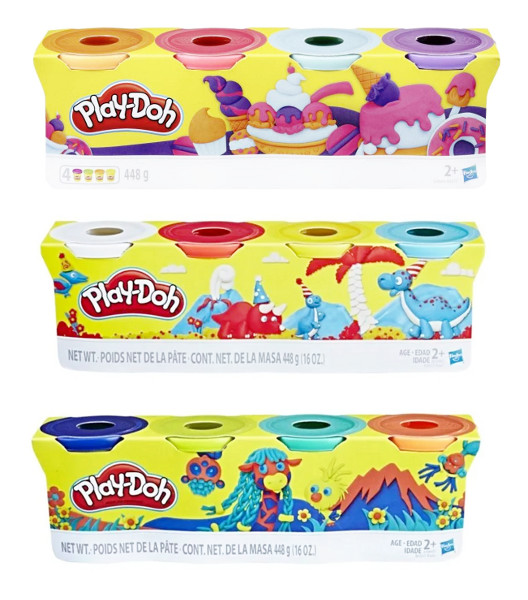 Ciastolina tuby 4szt