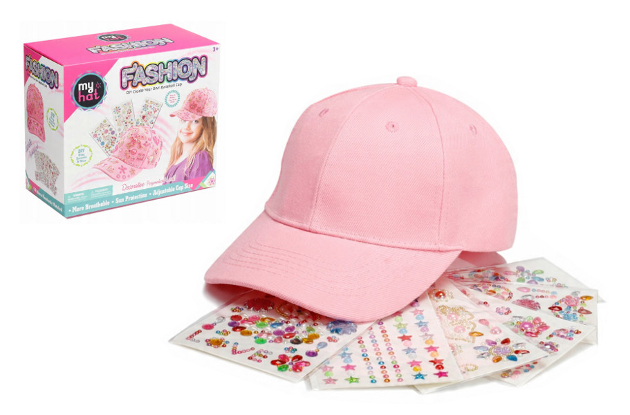 Czapka do dekoracji różowa