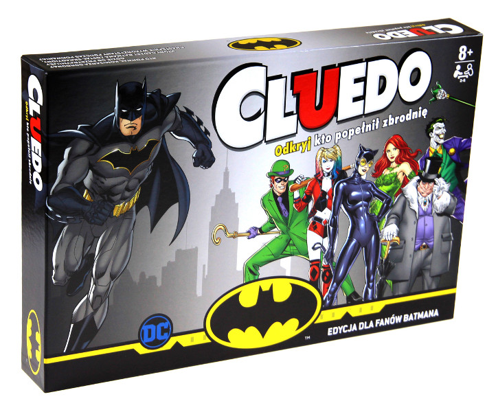 Cluedo Batman DC Gra planszowa