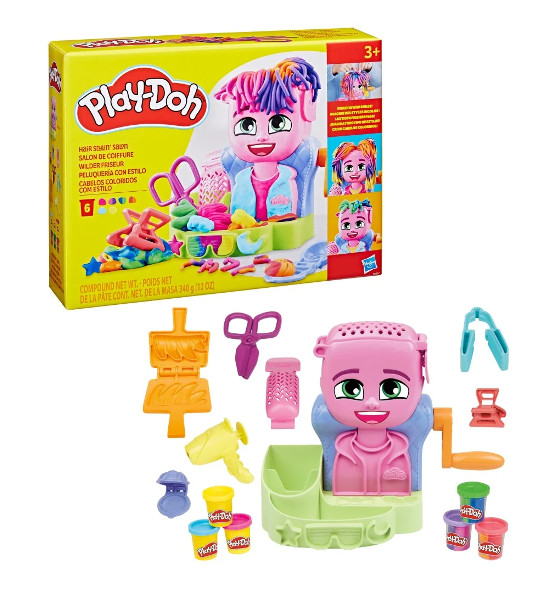 Play Doh Ciastolina Salon fryzjerski