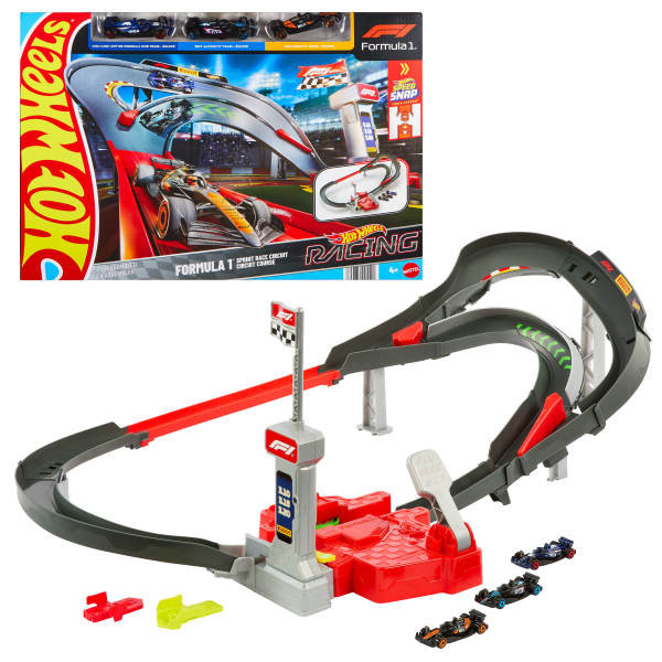 Hot Wheels Racing Formuła 1 Tor wyścigowy