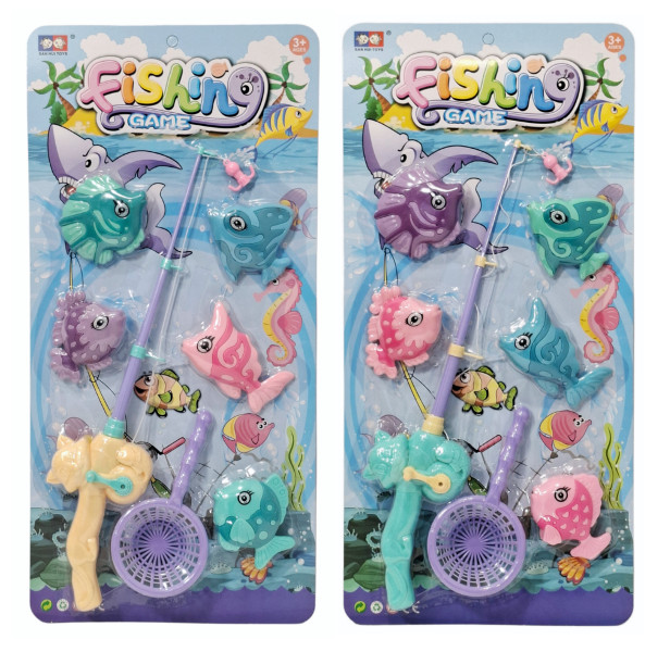 Wędka z rybkami na blistrze