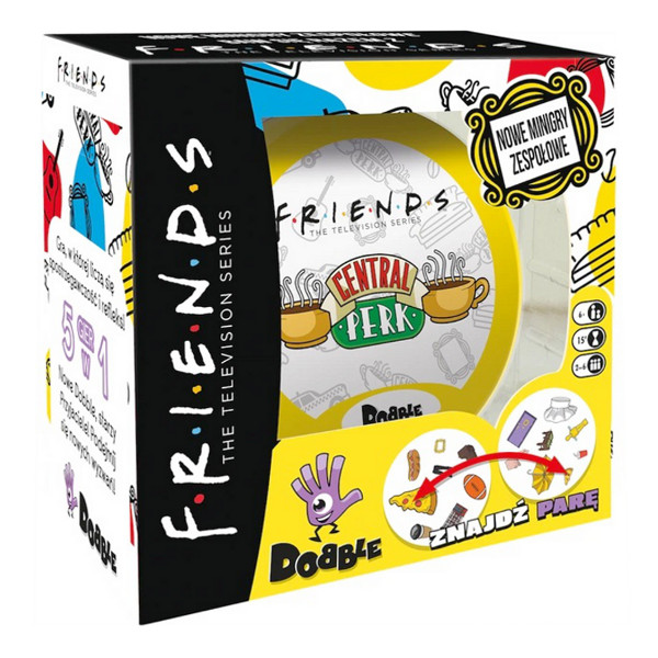 Dobble Przyjaciele Gra Planszowa Karciana