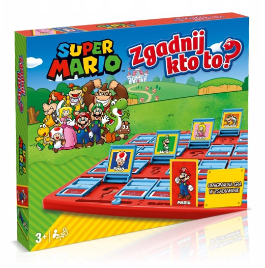 Zgadnij Kto To Super Mario Gra Planszowa