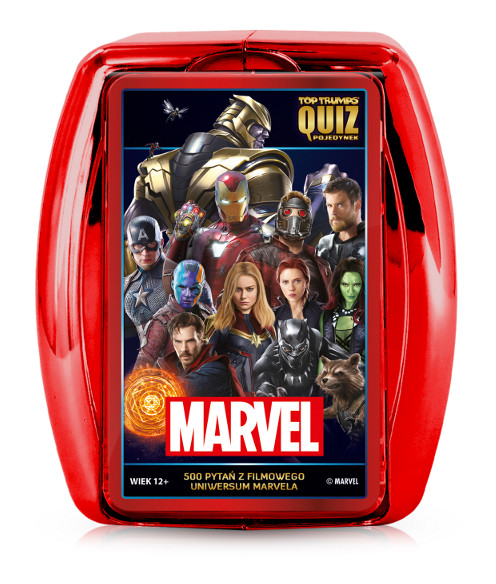 Quiz Marvel Pojedynek gra planszowa 500 pytań