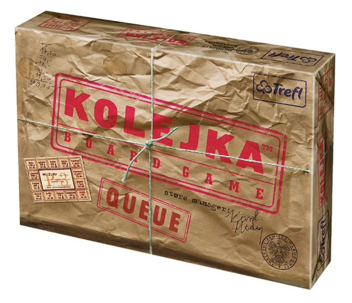 Kolejka IPN Gra planszowa PRL