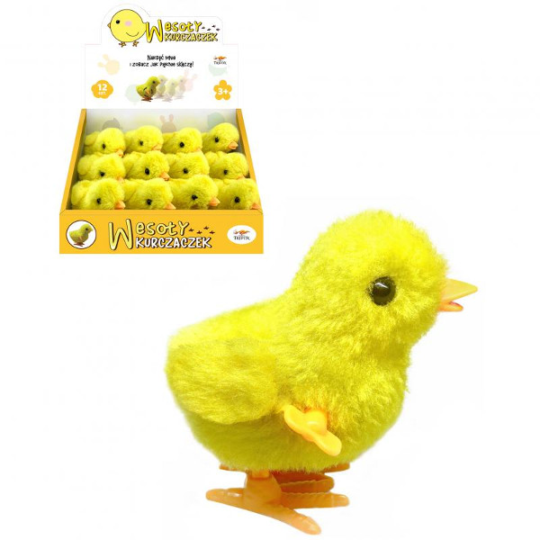 Kurczak nakręcany z futerkiem