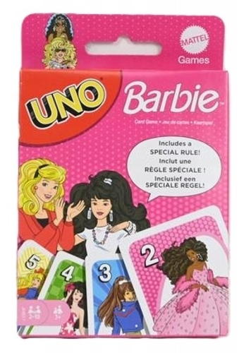 Karty Uno Barbie