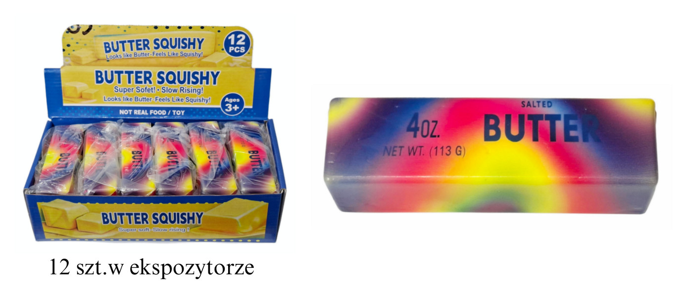 Gniotek Masło tęczowe