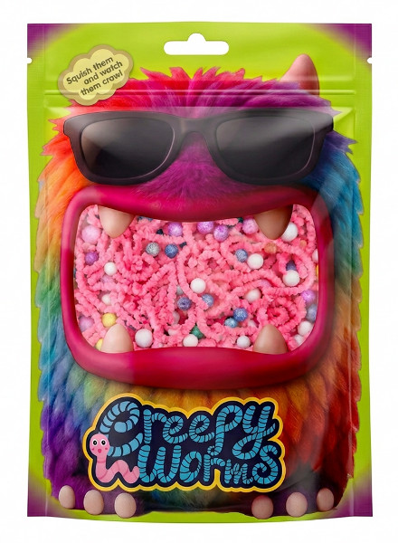 CREEPY WORMS PINK