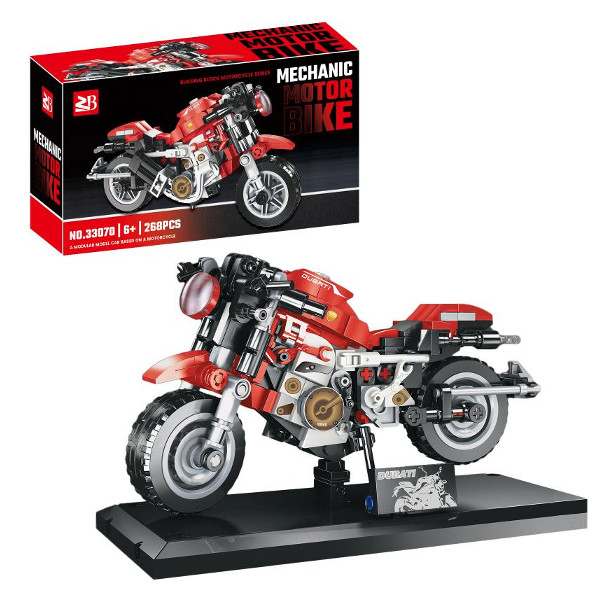 Klocki motocykl 268 el.