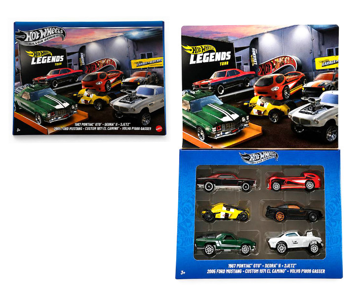 Hot Wheels Zestaw aut Legends