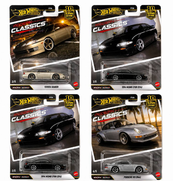 Hot Wheels Premium cars kultowe auta modele metalowe