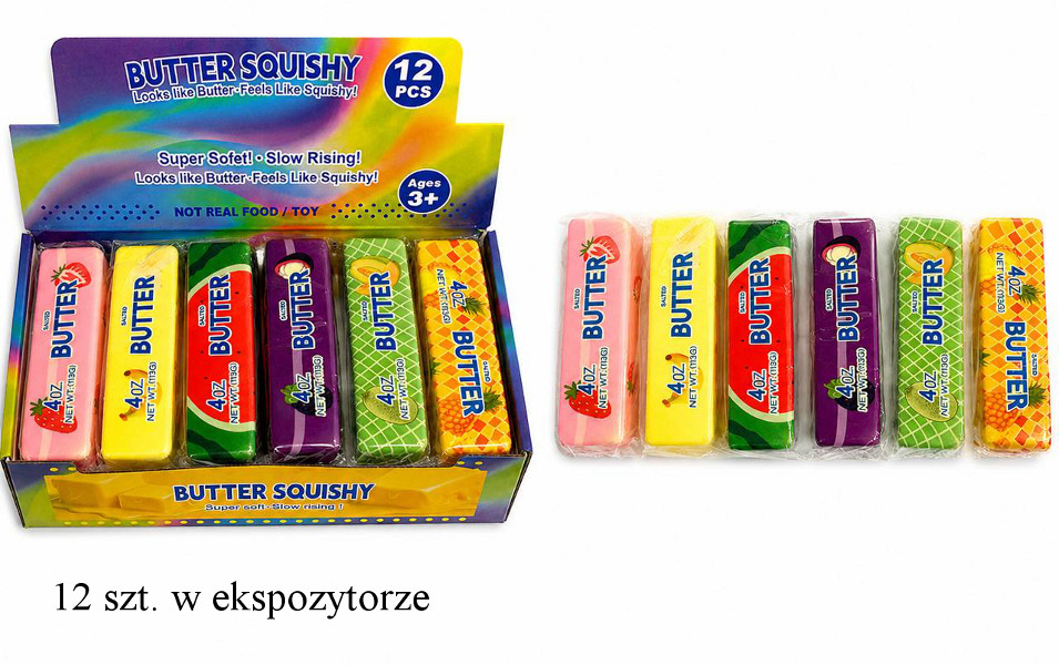 Gniotek Masło owoce