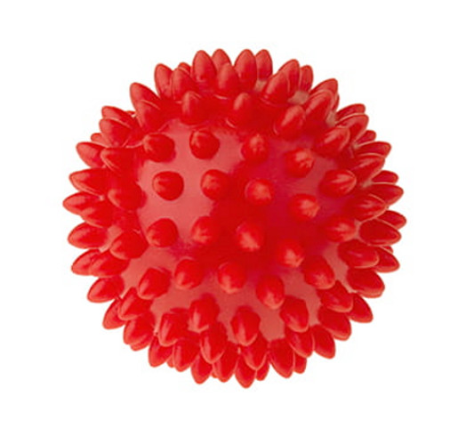 Piłka rehabilitacyjna 6,6cm czerwona