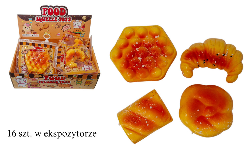 Gniotek pieczywo mix zawieszka