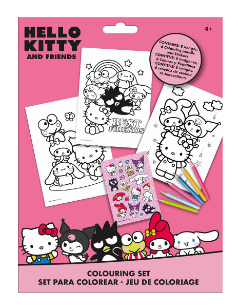 Zestaw do kolorowania Hello Kitty