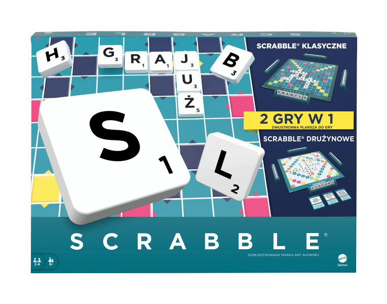 Gra Scrabble wersja odnowiona