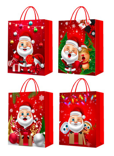 Torebka upominkowa świąteczna M