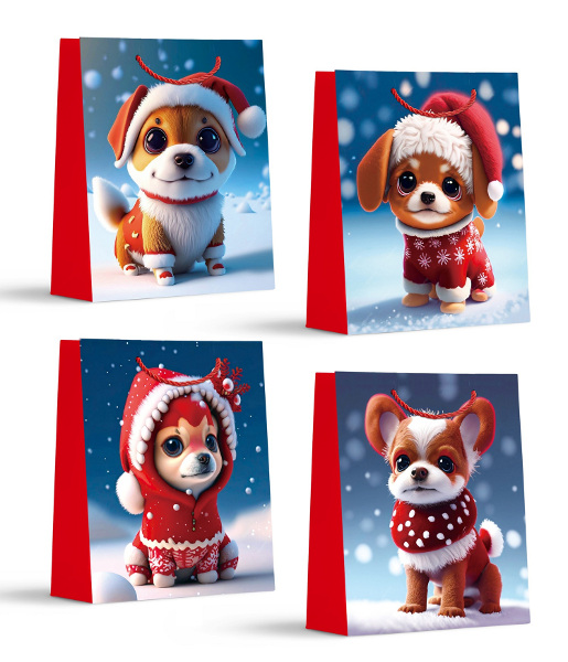 Święta Torebka upominkowa L