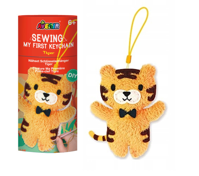 Uszyj brelok do kluczy Tygrys