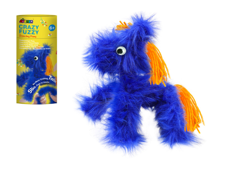 Szalony Fuzzy Puszysty tańczący kucyk