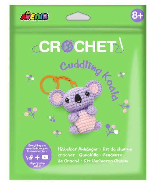 Stworz własny breloczek szydełkowy Przytulająca