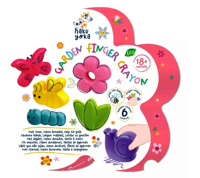Kredki na palce Ogród