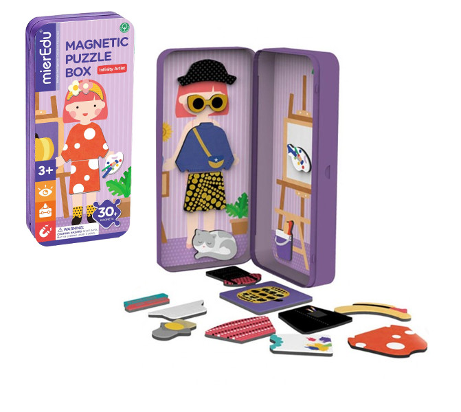 Podróżne puzzle magnetyczne Artysta