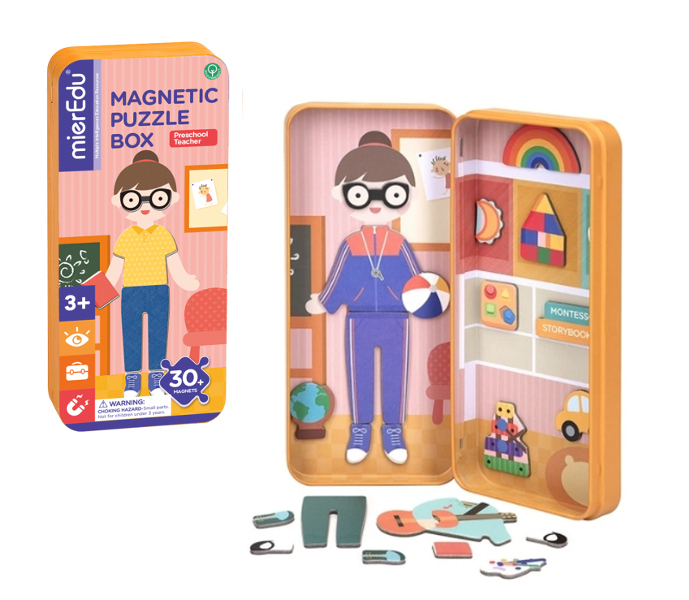 Podróżne puzzle magnetyczne Nauczyciel