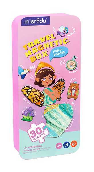 Podróżne puzzle magnetyczne Leśna wróżka