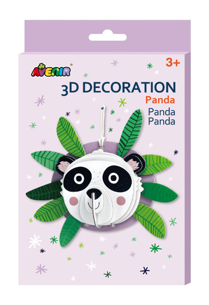 Dekoracja 3D Panda