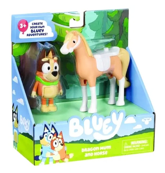 Bluey chilli na koniu