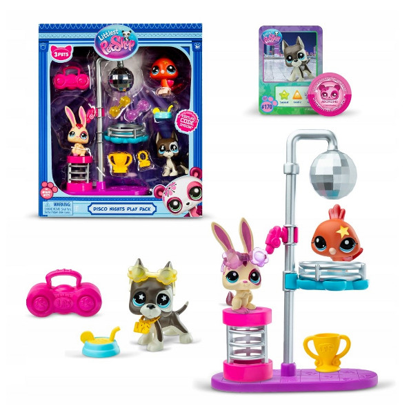 Little Pet Shop Zestaw disco