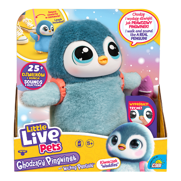 Little Live Pets Chodzący Pingwinek