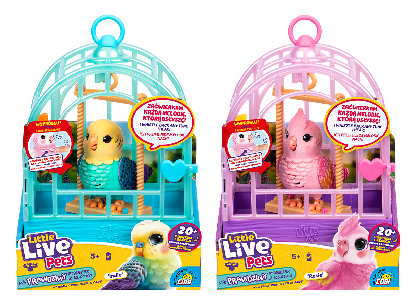 Little Live Pets Mój Prawdziwy Ptaszek