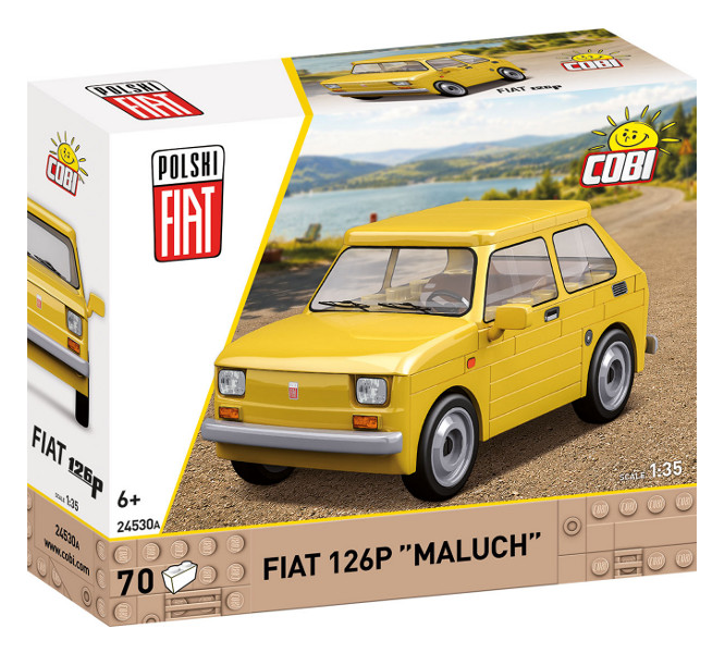 Klocki 71 el Fiat 126P Maluch
