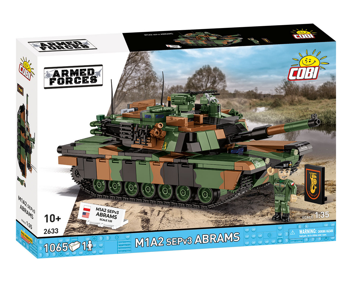 Klocki Cobi Czołg Abrams M1A2